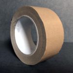 Bande Adhésive - Ruban Adhésif - Autocollant - Papier collant - paper-tape - 5-cm - 66-m - 415-e - brun